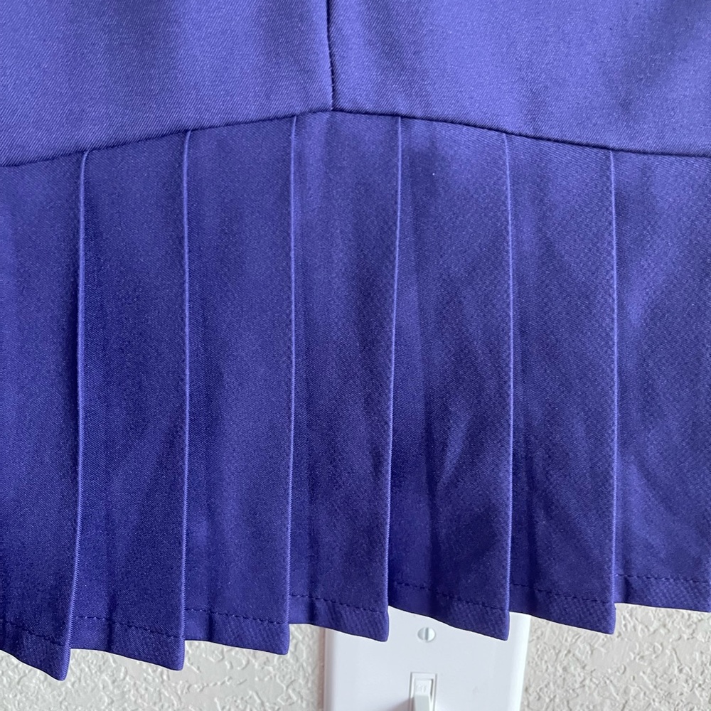 Nike Golf Tour Performance purple Dri-Fit with shorts Skirt. Size 6 - Picture 7 of 12